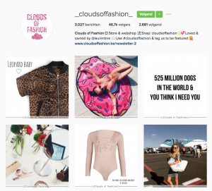 instagram clouds of fashion